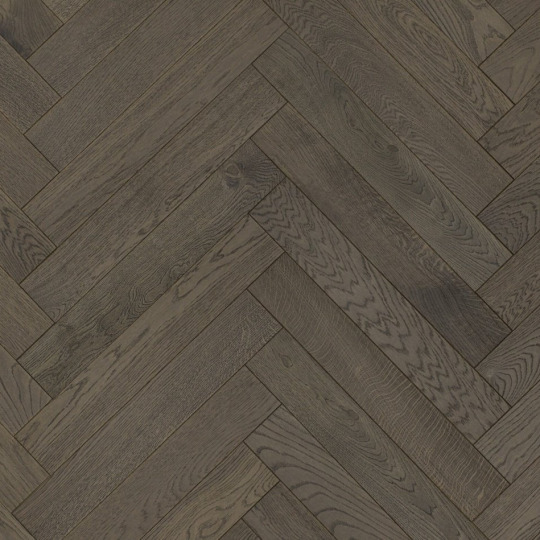 Паркет ёлка Esta Parket Herringbone Nova 14510 Oak HB Nova Elite Lava Grey - фото 1