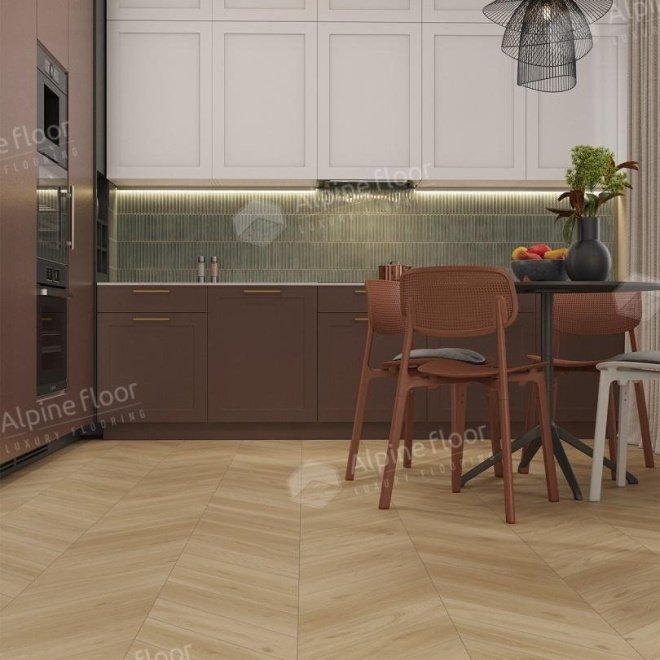 Ламинат Alpine Floor Chevron Art Chevron Art Alpine Floor Chevron Art Chevron Art LF109-01 Дуб Монте-Роза - фото 2