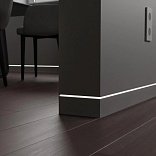 Плинтус Luxury Wood Decor Invisible™ Скрытый под подсветку анодированный - 4