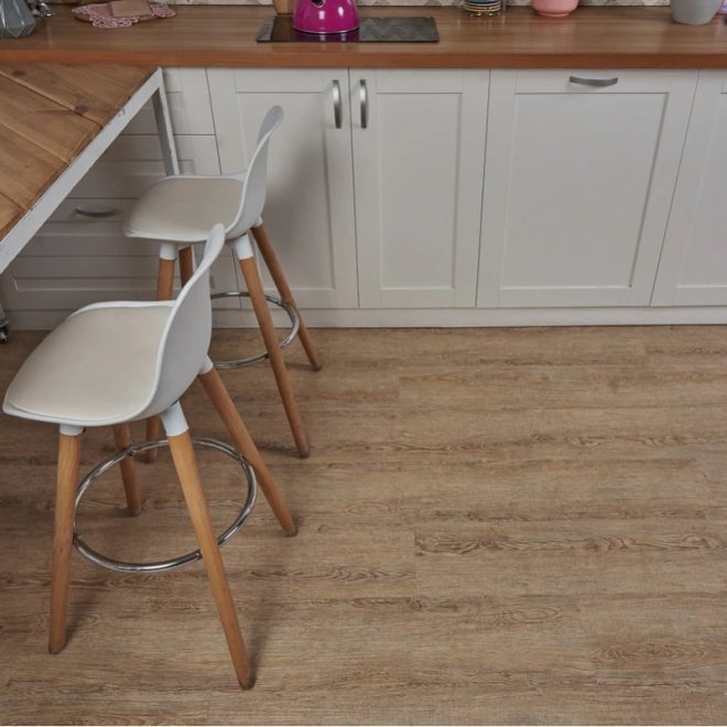 Кварц виниловый ламинат Vinilam Ceramo Wood 1014 Дуб Карона - фото 1
