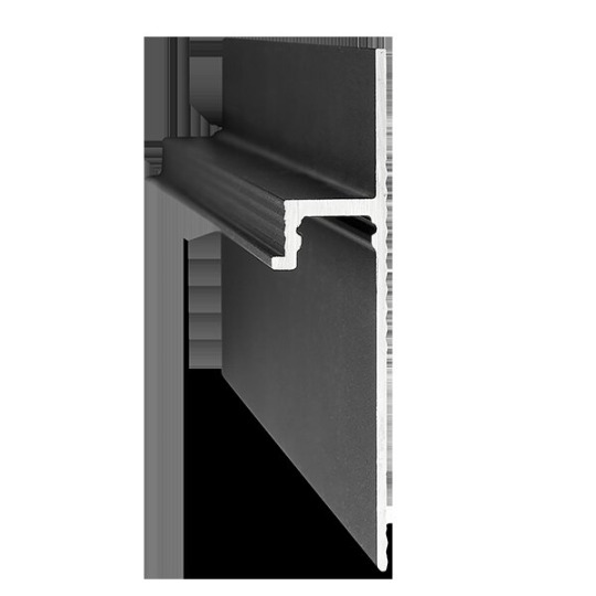 Плинтус Ликорн Скрытый С-08.2.3 Чёрный - фото 5