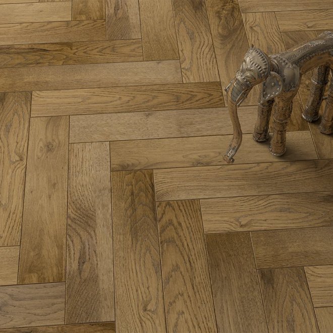 Паркет ёлка Gran Parte Венгерская ёлка 012 Амбра Амбра 15х110х550 - фото 4