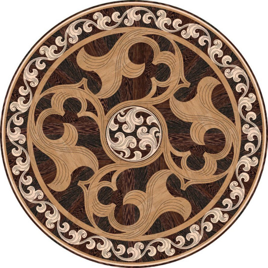 Художественный паркет  Художественный паркет Р-056 (дуб стандарт, венге, клен, графье) Р-056 (дуб стандарт, венге, клен, графье) лак - фото 1