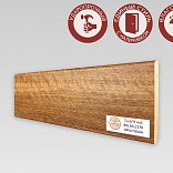 Плинтус TeckWood Цветной 80х10 Орех Пекан - 