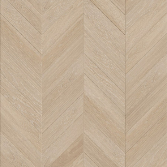 Паркет ёлка Gran Parte Французская ёлка 013 Крема Крема 15х150х460 - фото 1