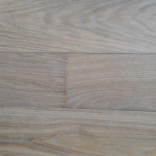 Инженерная доска Alpenholz 1-полосная Дуб Silver White - фото 1