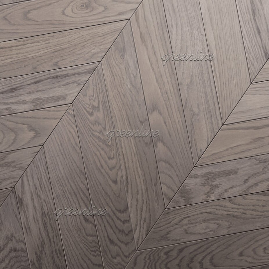 Паркет ёлка Greenline  135 Дуб Салермо французская 135 Дуб Салермо 15х125х600 - фото 2