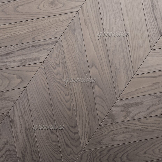 Паркет ёлка Greenline  135 Дуб Салермо французская 135 Дуб Салермо 15х125х600 - фото 2