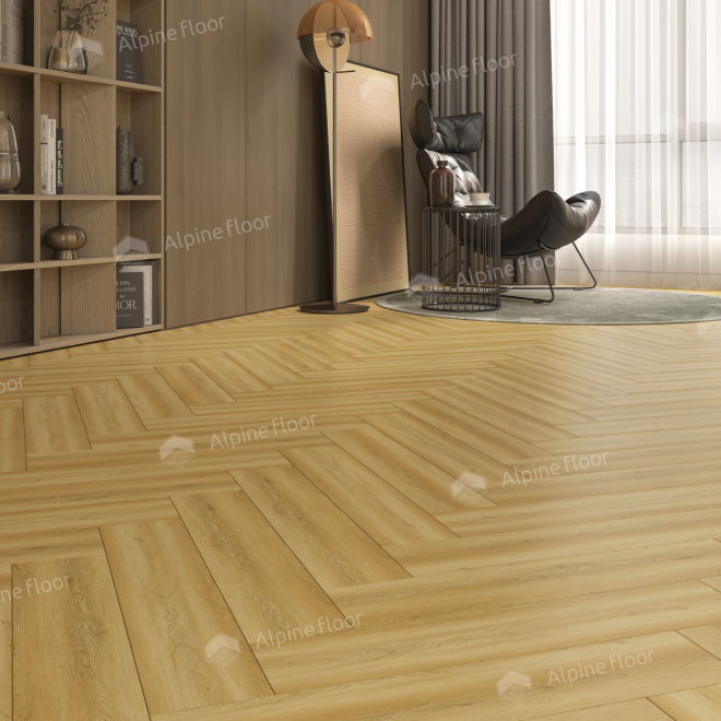 Кварц виниловый ламинат Alpine Floor Parquet Light ECO 13-28 Дуб Поллукс - фото 4