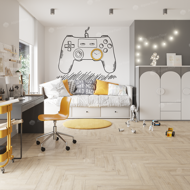 Кварц виниловый ламинат Alpine Floor Parquet Light ECO 13-20 Дуб Медия - фото 2