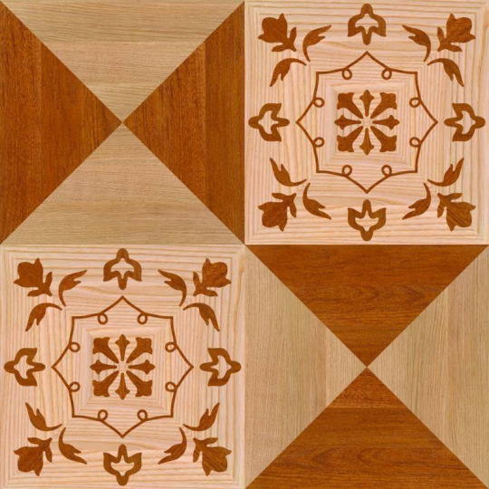 Модульный паркет  Модульный паркет M-129 (дуб радиал, ясень, мербау) - фото 1