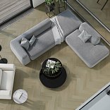 Кварц виниловый ламинат Quartz Parquet Английская ёлка 33-405 Дуб Лимба - 2