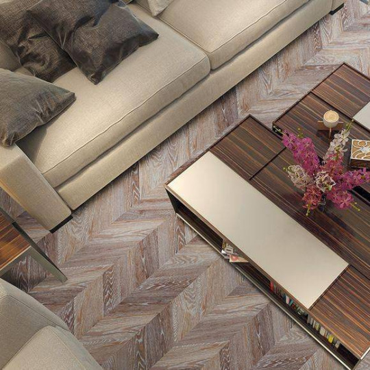 Пробковый пол Corkstyle Chevron Chevron Brown - фото 3