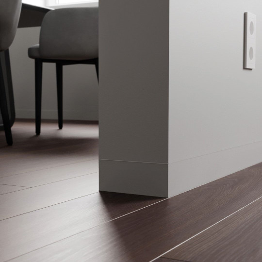 Плинтус Luxury Wood Decor Invisible™ Скрытый без покрытия - фото 5