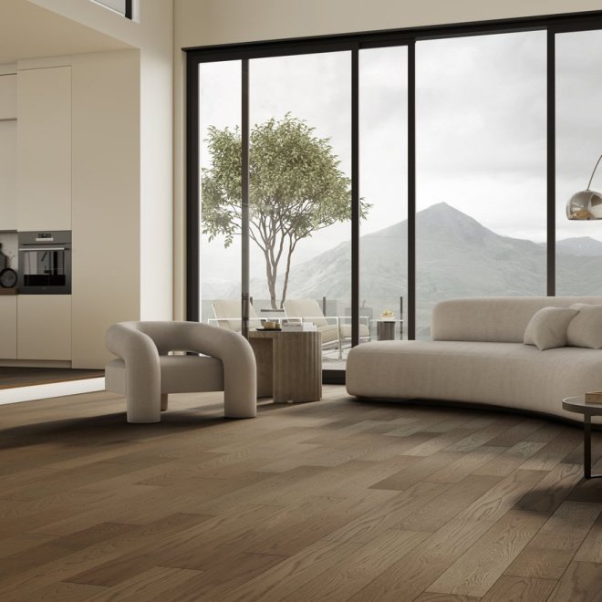 Кварц виниловый ламинат Quartz Parquet Классик 413 Дуб Брауни

 413 Дуб Брауни 5х152х400-1220 - фото 2