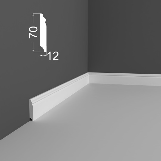 Плинтус Ликорн МДФ Грунтованный Р 17.70.12 - фото 3