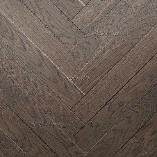 Паркет ёлка Greenline  316 Байкал английская 316 Байкал английская 15х95х620 - фото 1