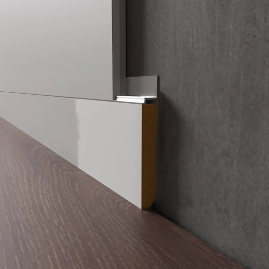 Плинтус Luxury Wood Decor Invisible™ Вставка МДФ для скрытого плинтуса (RAL/NCS) - фото 1