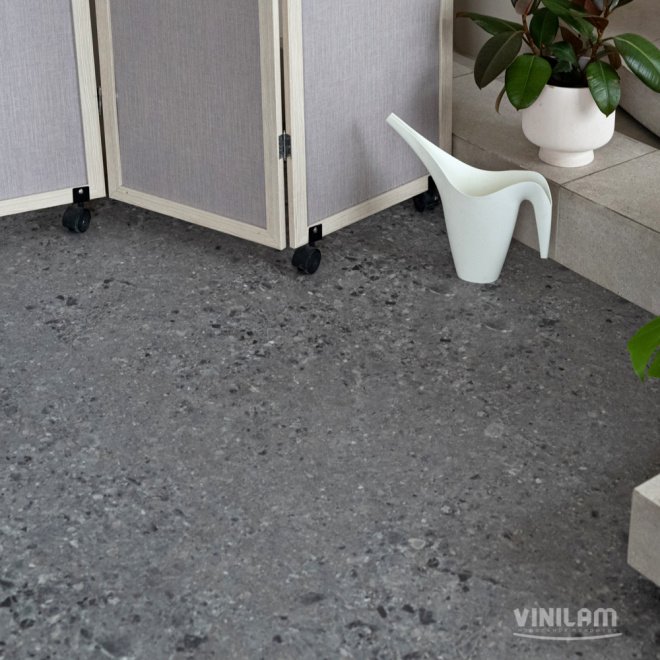 Кварц виниловый ламинат Vinilam Ceramo Stone Glue 71613 Терраццо клеевой - фото 3