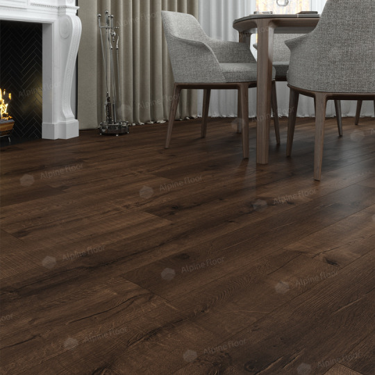 SPC ламинат Alpine Floor Real Wood Дуб Мокка ECO 2-2
- фото 4