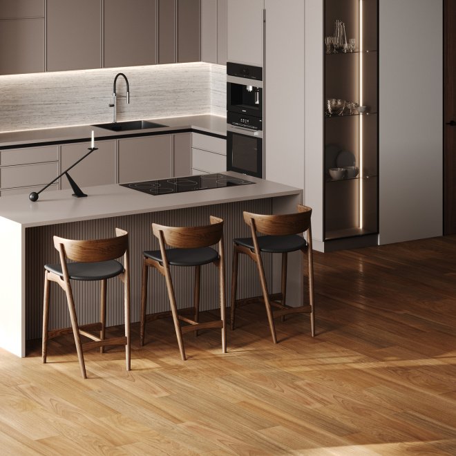 Кварц виниловый ламинат Quartz Parquet Классик 550-63 Дуссия Африканская - фото 4
