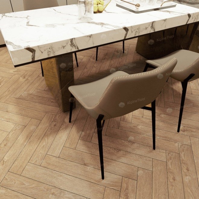 Ламинат Alpine Floor Herringbone 10 Herringbone 10 Alpine Floor Herringbone 10 Herringbone 10 LF107-07 Дуб Тироль - фото 2