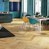 Паркет ёлка Barlinek Английская ёлка Дуб Caramel - 1