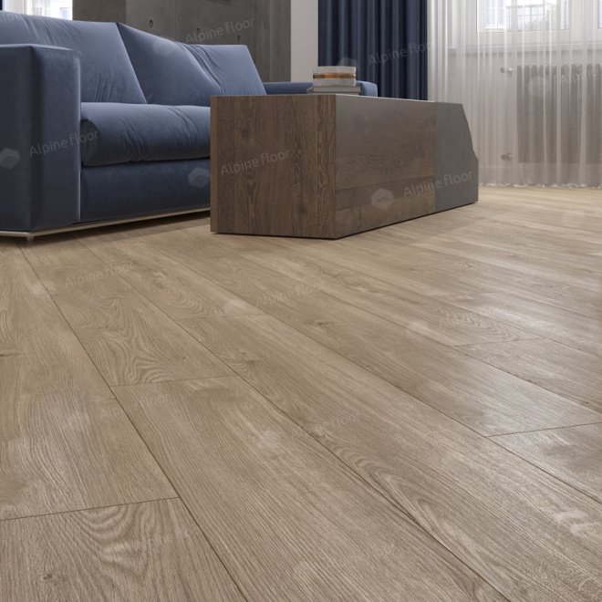 Кварц виниловый ламинат Alpine Floor Sequoia SPC ECO 6-2 Секвойя Коньячная SPC - фото 4