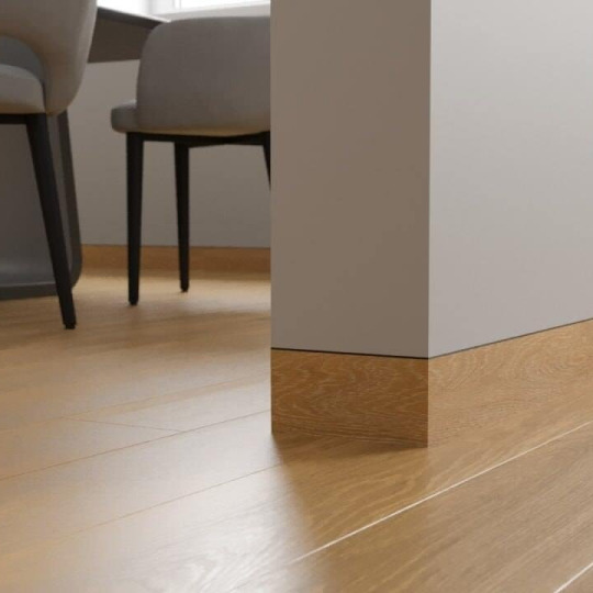 Плинтус Luxury Wood Decor Invisible™ Вставка МДФ шпонированная дубом (без покрытия) - фото 5