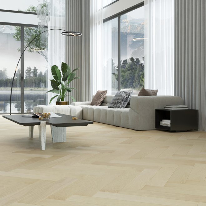 Кварц виниловый ламинат Quartz Parquet Английская ёлка 33-404 Дуб Испанский - фото 2