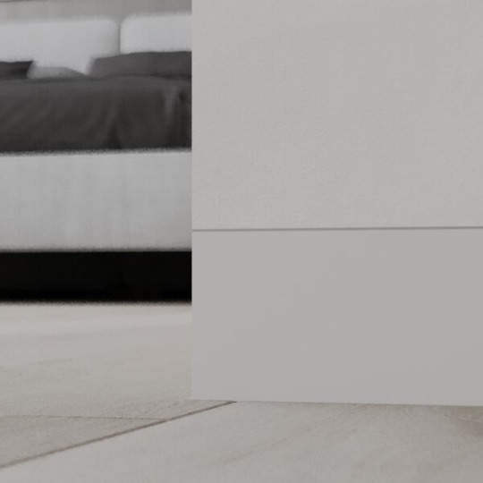 Плинтус Ликорн Скрытый С-02.2.1 со сплошной грунтованной вставкой под покраску - фото 1