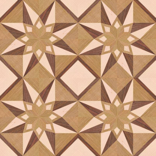 Модульный паркет  Модульный паркет M-125 (дуб радиал, клен, орех) - фото 1