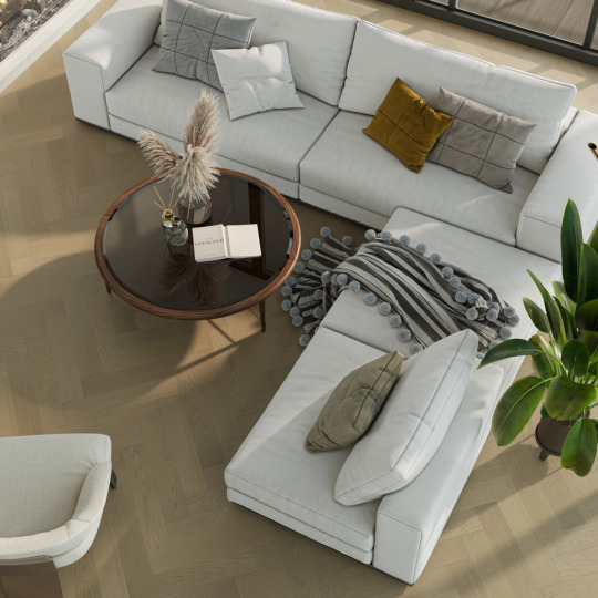 Кварц виниловый ламинат Quartz Parquet Английская ёлка 33-414 Дуб Шампань
- фото 2