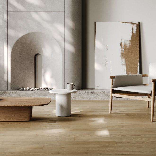 Кварц виниловый ламинат Quartz Parquet Классик 463 Дуб Медовый Раф - фото 4
