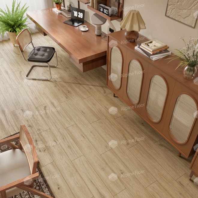 Кварц виниловый ламинат Alpine Floor Solo Plus ECO 14-1001 Анданте - фото 3