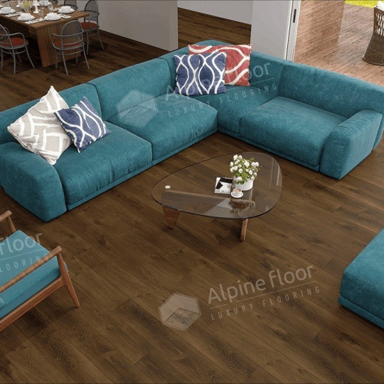 Кварц виниловый ламинат Alpine Floor Liberty Loose Lay LVT ECO 23-4 Дуб Натуральный изысканный
- фото 3