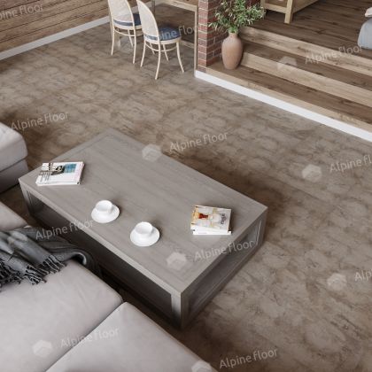 Кварц виниловый ламинат Alpine Floor Stone Mineral Core ECO 4-1 Ричмонд - Фото 3