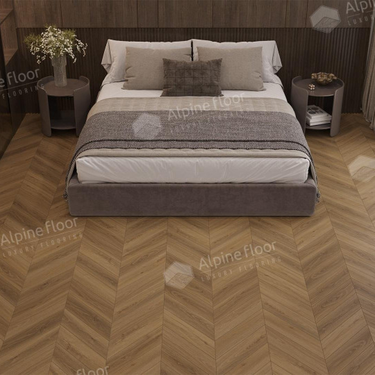 Ламинат Alpine Floor Chevron Art Chevron Art Дуб Тибет LF109-07 - фото 2