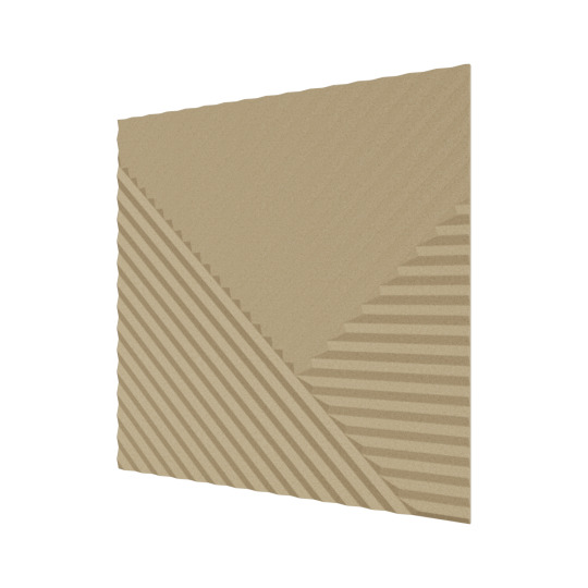 Стеновые панели Ликорн Пирамида Под покраску - фото 1