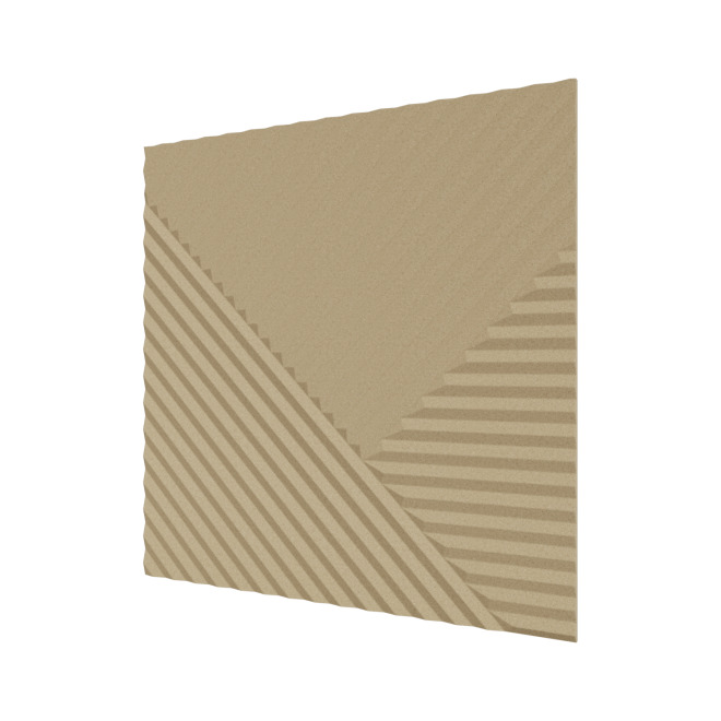 Стеновые панели Ликорн Пирамида Под покраску - фото 1