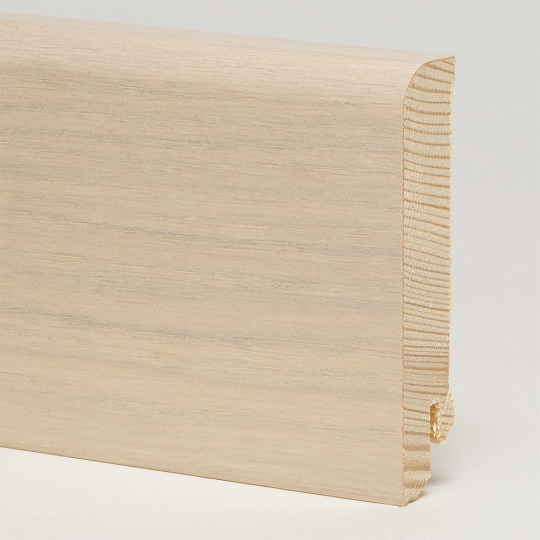 Плинтус Pedross 80х18 шпонированный - Дуб Арктика - фото 1