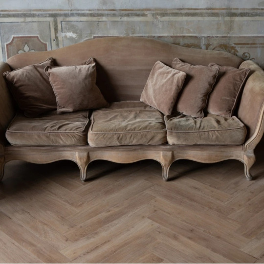 Кварц виниловый ламинат Vinilam ВИНИЛПОЛ Herringbone 9965 Паркет Бруно
- фото 2