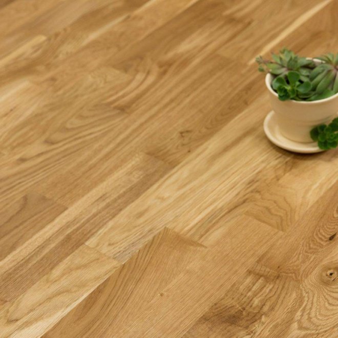 Паркетная доска Polarwood 3-полосная PW Oak Living High Gloss 3S - фото 2