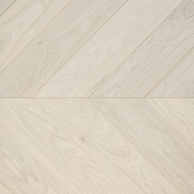 Esta Parket 25002 Ash Chevron Elegant Frost Ivory Pores