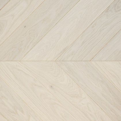 Esta Parket 25002 Ash Chevron Elegant Frost Ivory Pores