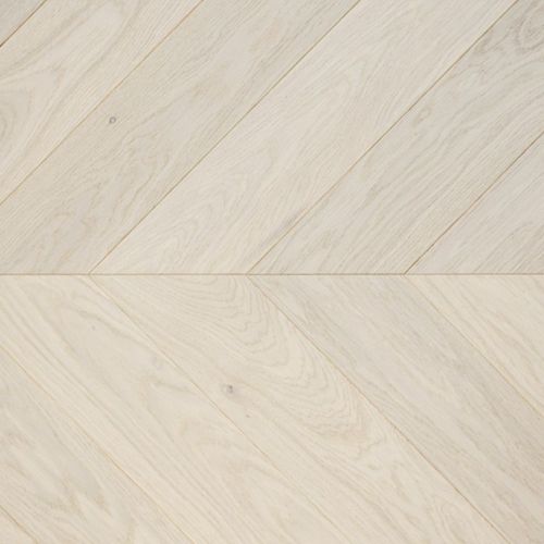 Паркет ёлочка Esta Parket 25002 Ash Chevron Elegant Frost Ivory Pores