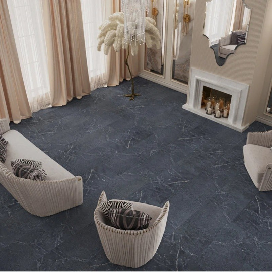 Кварц виниловый ламинат Vinilam КЕРАМО Stone 91909 Ионический Мрамор
- фото 5