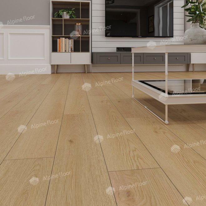 Кварц виниловый ламинат Alpine Floor Easy Line LVT ECO 3-37 Дуб Марципановый - фото 4