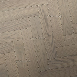 Паркет ёлка Greenline   821 Дуб Спектр английская 15х90х500