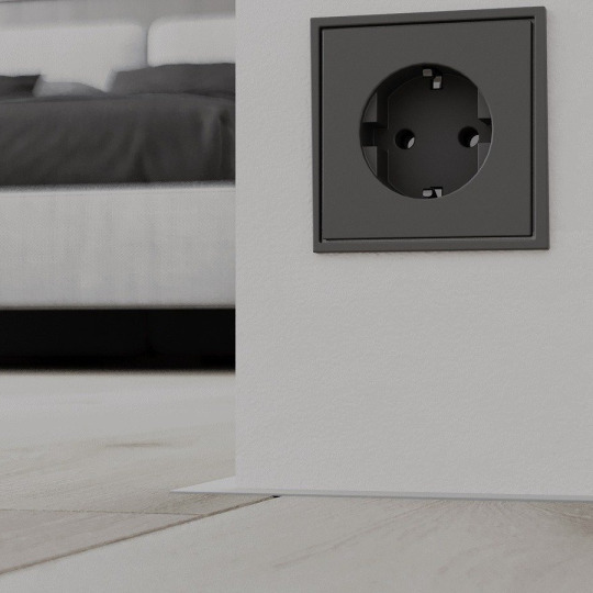 Микроплинтус Ликорн Скрытый С-05.25.2 Серебристый матовый анодированный - фото 3